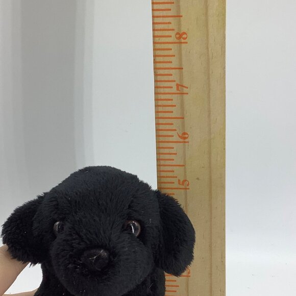 Douglas Cuddle Toys Black Lab Labrador Retriever Puppy Dog Plush Animal 5.5" - Picture 9 of 9